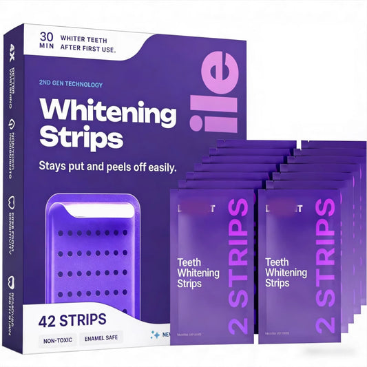 Dr Dent Purple Teeth Whitening Tooth Strips Care Tooth Enamel Layer Tooth Strips