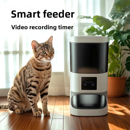 Automatic Pet Feeder with Smart Timer and Camera